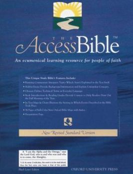 Leather Bound Access Bible-NRSV Book