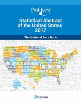 Hardcover Proquest Statistical Abstract of the United States 2017: The National Data Book