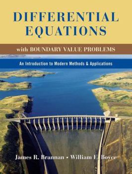 Hardcover Differential Equations with Boundary Value Problems: An Introduction to Modern Methods and Applications Book