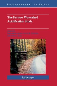 Hardcover The Fernow Watershed Acidification Study Book