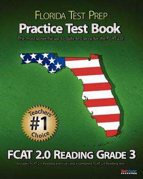 Paperback Florida Test Prep Practice Test Book Fcat 2.0 Reading Grade 3 Book