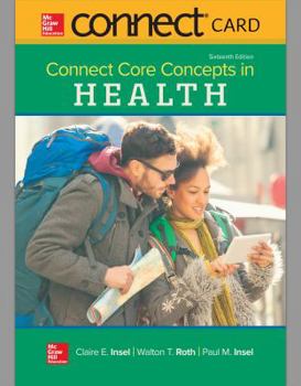 Printed Access Code Connect Access Card for Core Concepts in Health Big Book
