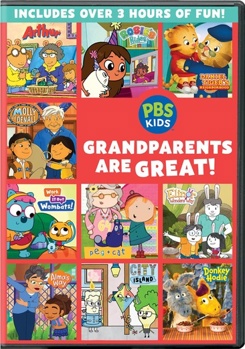 DVD PBS Kids: Grandparents Are Great! Book