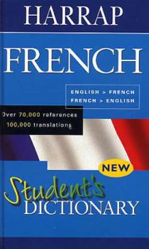 Hardcover Harrap French Student's Dictionary Book