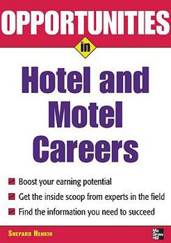 Library Binding Opportunities in Hotel and Motel Management Careers Book