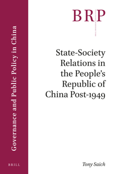 Paperback State-Society Relations in the People's Republic of China Post-1949 Book