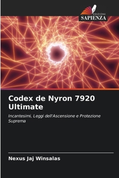 Paperback Codex de Nyron 7920 Ultimate [Italian] Book
