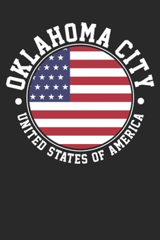 Paperback Gift Notebook: Oklahoma City Dot Grid 6x9 120 Pages Book