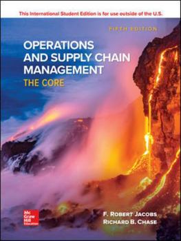 Paperback ISE Operations and Supply Chain Management: The Core Book