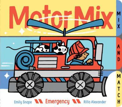 Board book Motor Mix: Emergency: (Interactive Children's Books, Transportation Books for Kids) Book