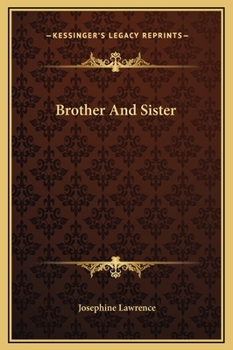 Brother and Sister - Book #1 of the Brother and Sister