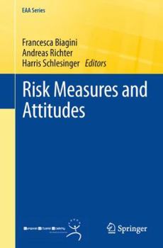 Paperback Risk Measures and Attitudes Book
