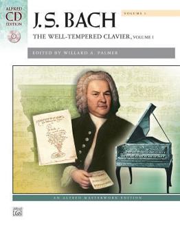 Paperback Bach -- The Well-Tempered Clavier, Vol 1: Comb Bound Book