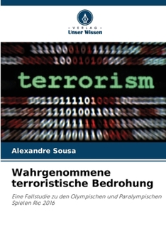 Paperback Wahrgenommene terroristische Bedrohung [German] Book