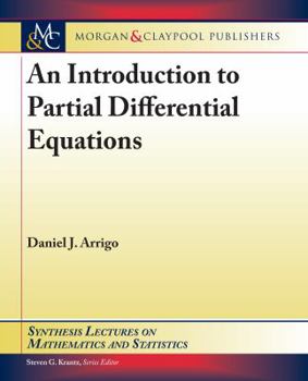 Paperback An Introduction to Partial Differential Equations Book