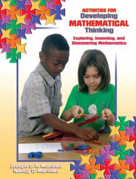 Paperback Activities for Devloping Mathematical Thinking: Exploring, Inventing, and Discovering Mathematics [With CDROM] Book