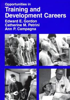 Paperback Opportunities in Training and Development Careers Book