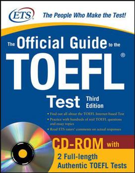 Paperback The Official Guide to the TOEFL Test [With CDROM] Book