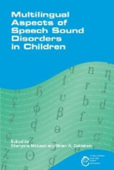 Paperback Multilingual Aspects of Speech Sound Disorders in Children Book