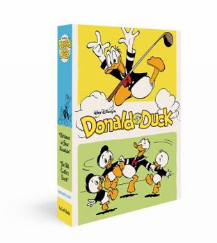 Hardcover Walt Disney's Donald Duck Gift Box Set: Christmas on Bear Mountain & the Old Castle's Secret: Vols. 5 & 6 Book