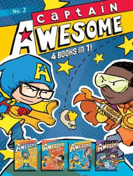 Hardcover Captain Awesome 4 Books in 1! No. 2: Captain Awesome to the Rescue, Captain Awesome vs. Nacho Cheese Man, Captain Awesome and the New Kid, Captain Awe Book