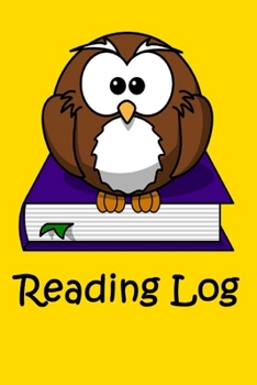 Paperback Reading Log: Owl Reading Log Journal for Boys and Girls, Reading Record Notebook for Kids Book