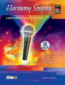 Paperback Harmony Singing: Book & CD Book