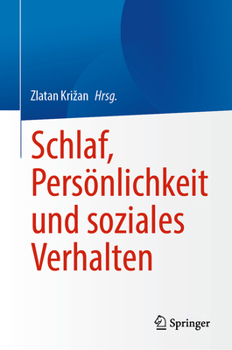 Hardcover Schlaf, Persönlichkeit Und Soziales Verhalten [German] Book
