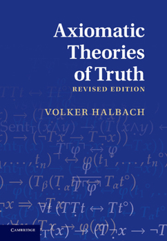 Paperback Axiomatic Theories of Truth Book