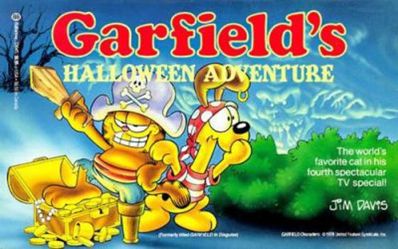 Paperback Garfield's Halloween Adventure Book
