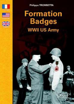 Paperback Formation Badges WWII US Army Book