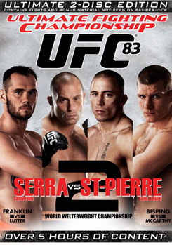 DVD UFC 83: Serra vs. St. Pierre Book