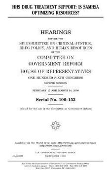 Paperback HHS drug treatment support: is SAMHSA optimizing resources? Book