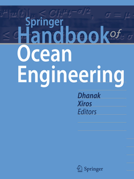 Hardcover Springer Handbook of Ocean Engineering Book
