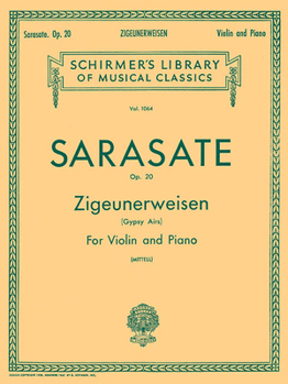 Paperback Zigeunerweisen (Gypsy Aires), Op. 20: Schirmer Library of Classics Volume 1064 Violin and Piano Book