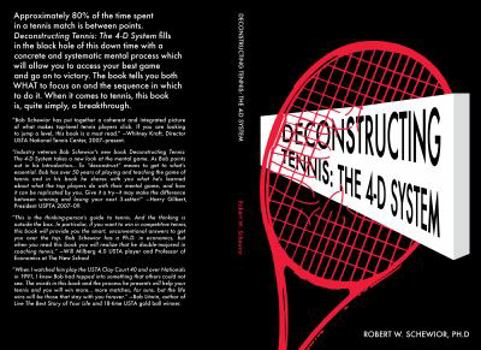 Paperback Deconstructing Tennis:The 4-D System Book