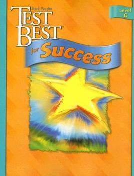 Paperback Test Best for Success, Level G Book