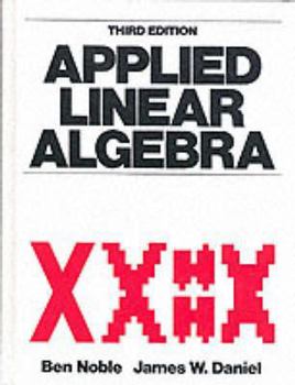 Paperback Applied Linear Algebra Book