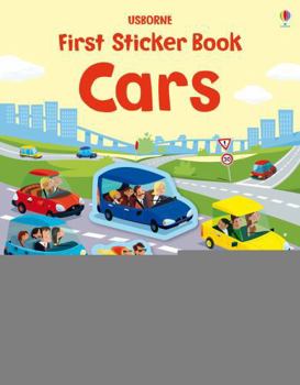 Hardcover First Sticker Book Cars Book