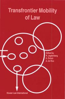 Paperback Transfrontier Mobility Of Law Book