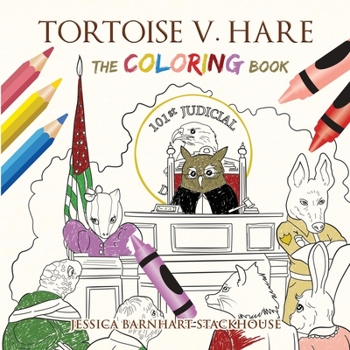 Paperback Tortoise v. Hare: The Coloring Book