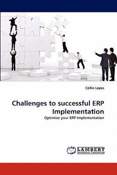 Paperback Challenges to successful ERP Implementation Book