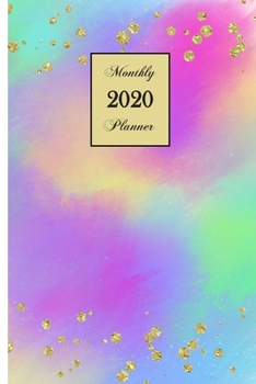 2020 Monthly Planner: Unicorn Paper 6 x 9 inch 120 Pages Year Months Weeks Calendar, Schedule, and Organizer plus Graph Paper (January 2020 - December 2020) (Unicorn Planners)