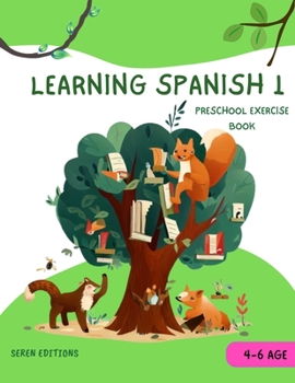 Paperback Learning Spanish 1: Spanish for Preschool Kids Book