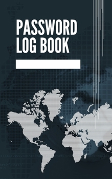 Paperback Password Log Book: Internet Address and Password Book Alphabetical Organizer Book 5x8 Inch Notebook Pocket Size (Volume 2) Book