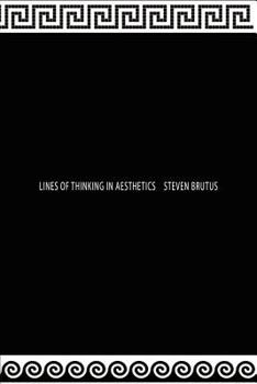 Paperback Lines of Thinking in Aesthetics Book