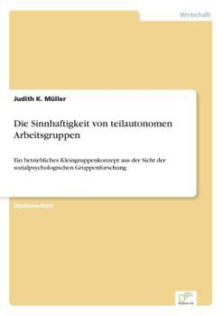 Die Sinnhaftigkeit Von Teilautonomen Arbeitsgruppen