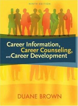 Hardcover Career Information, Career Counseling, and Career Development Book