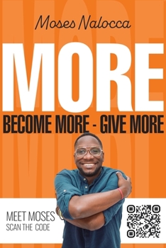 Paperback More: Become more - Give more Book