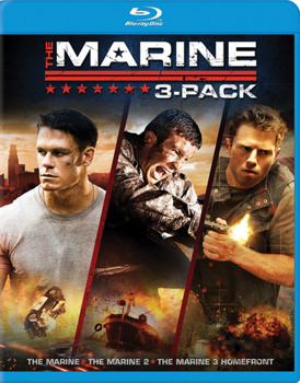 Blu-ray The Marine / The Marine 2 / The Marine 3: Homefront Book
